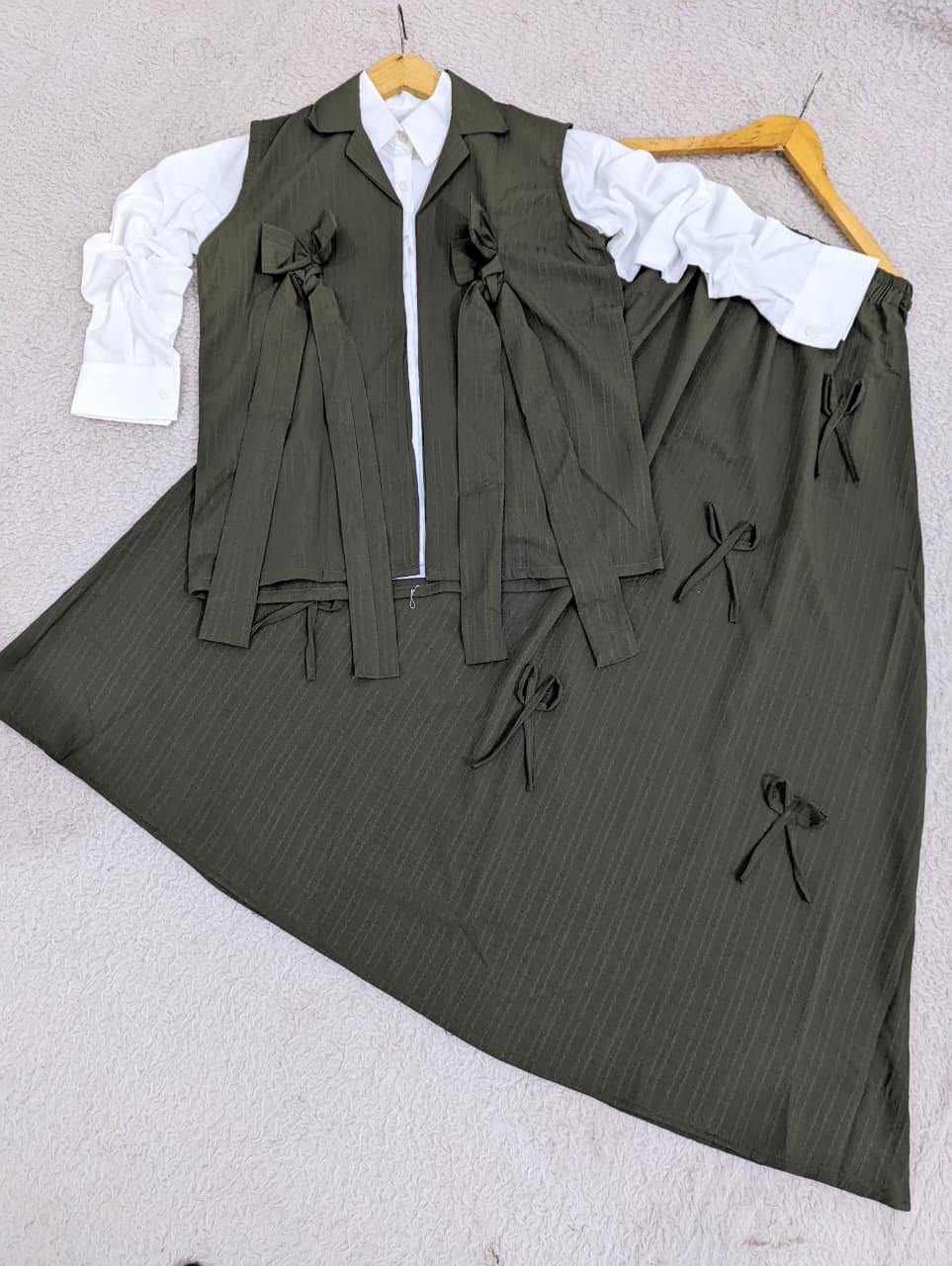 Bow Waist-Coat & Skirt