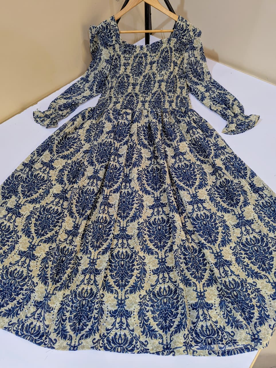 Floral Smoking Maxi