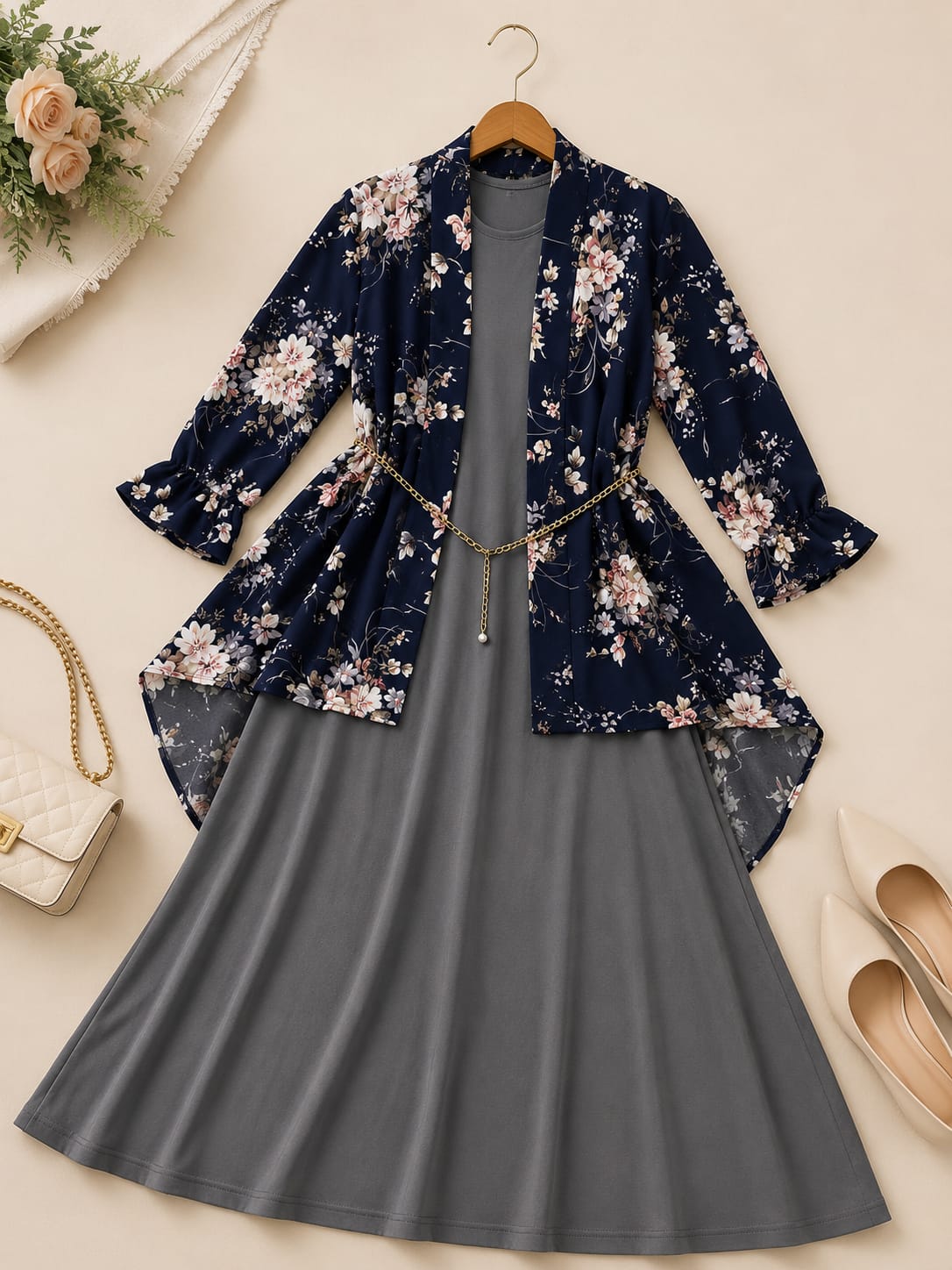Mystic Rose (Coat Maxi)