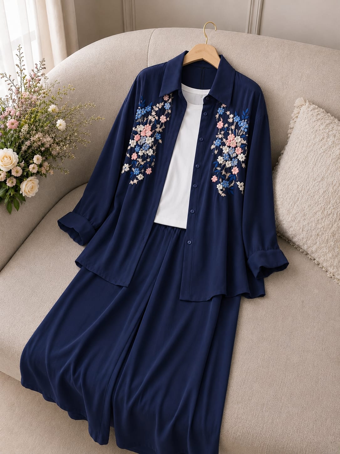 Embroidery Cordset