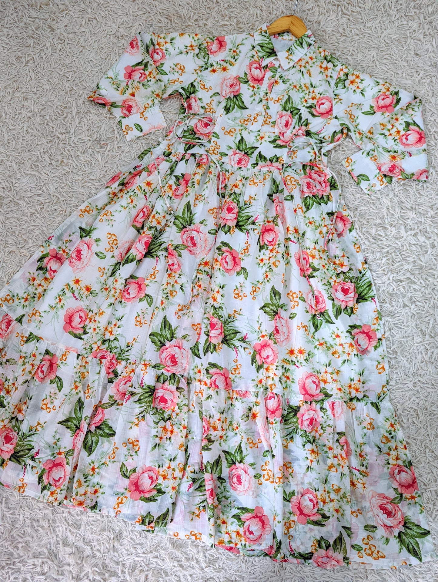Side Dori Chiffon Maxi