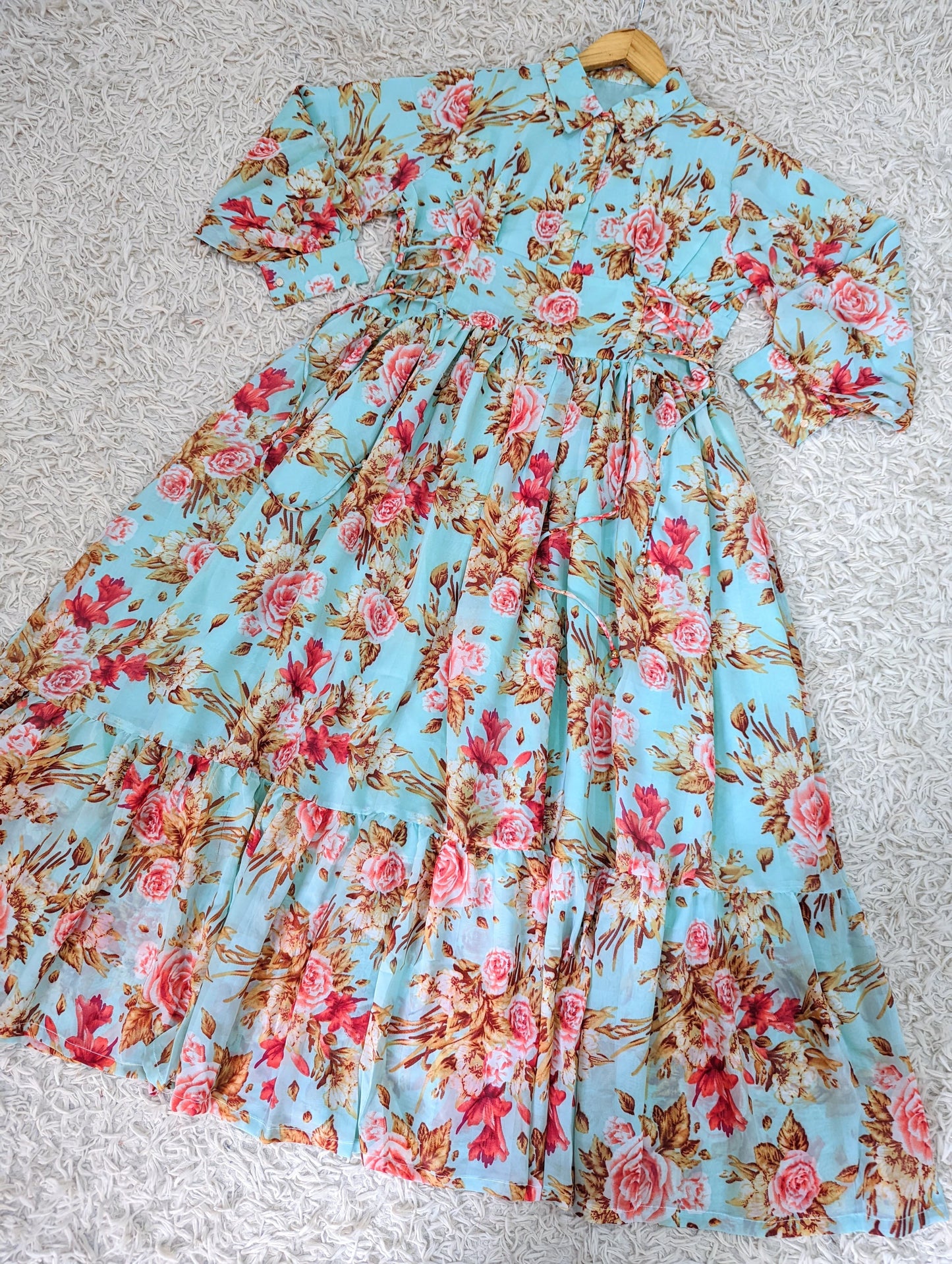 Side Dori Chiffon Maxi