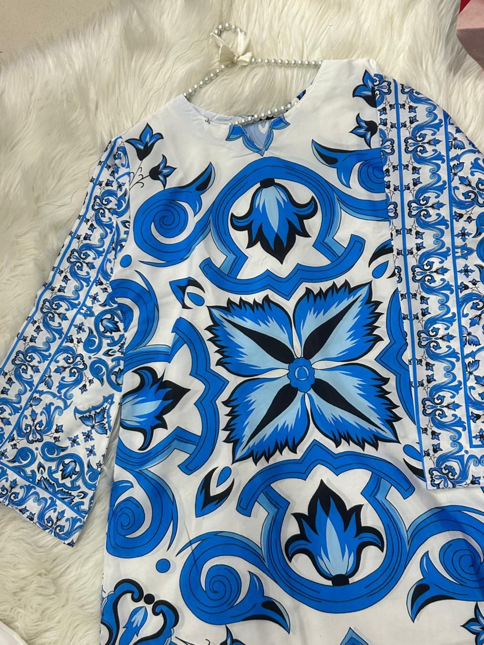 Long Two-Piece Kaftan