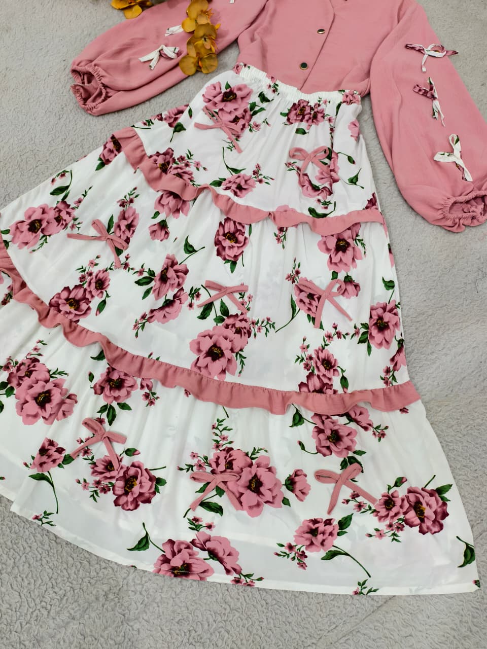 Elegant Skirt Top Co-Ord Set