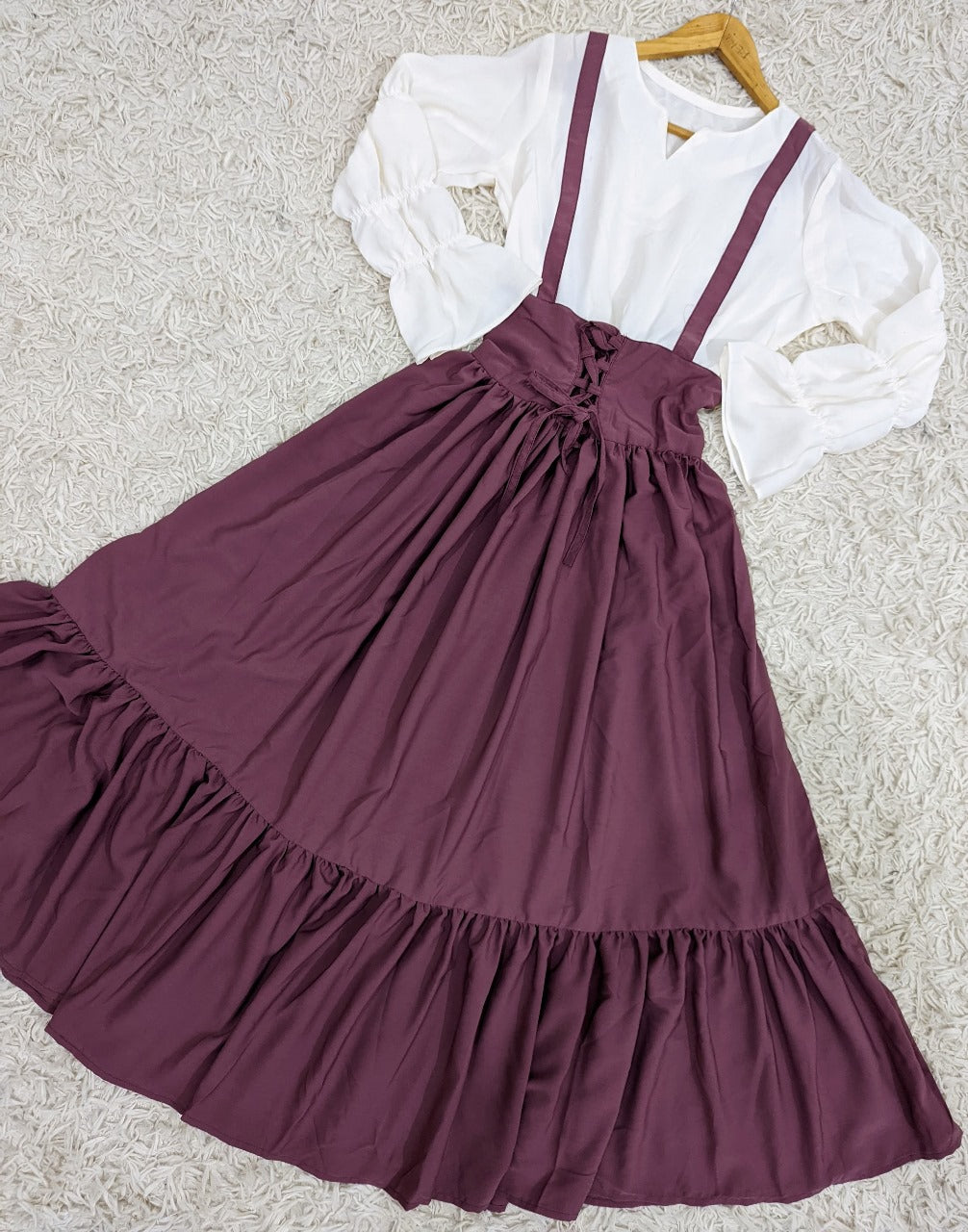 Elegant Frill Frock
