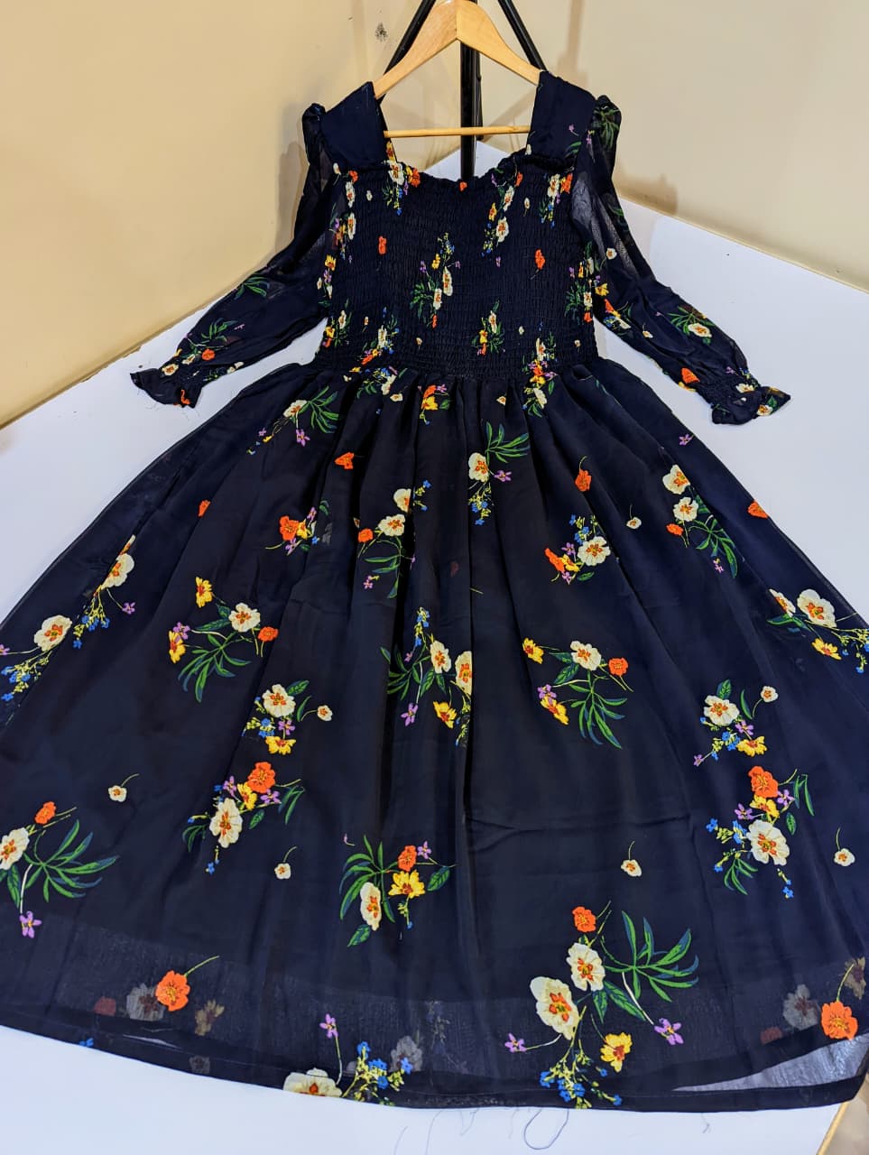 Floral Smoking Maxi