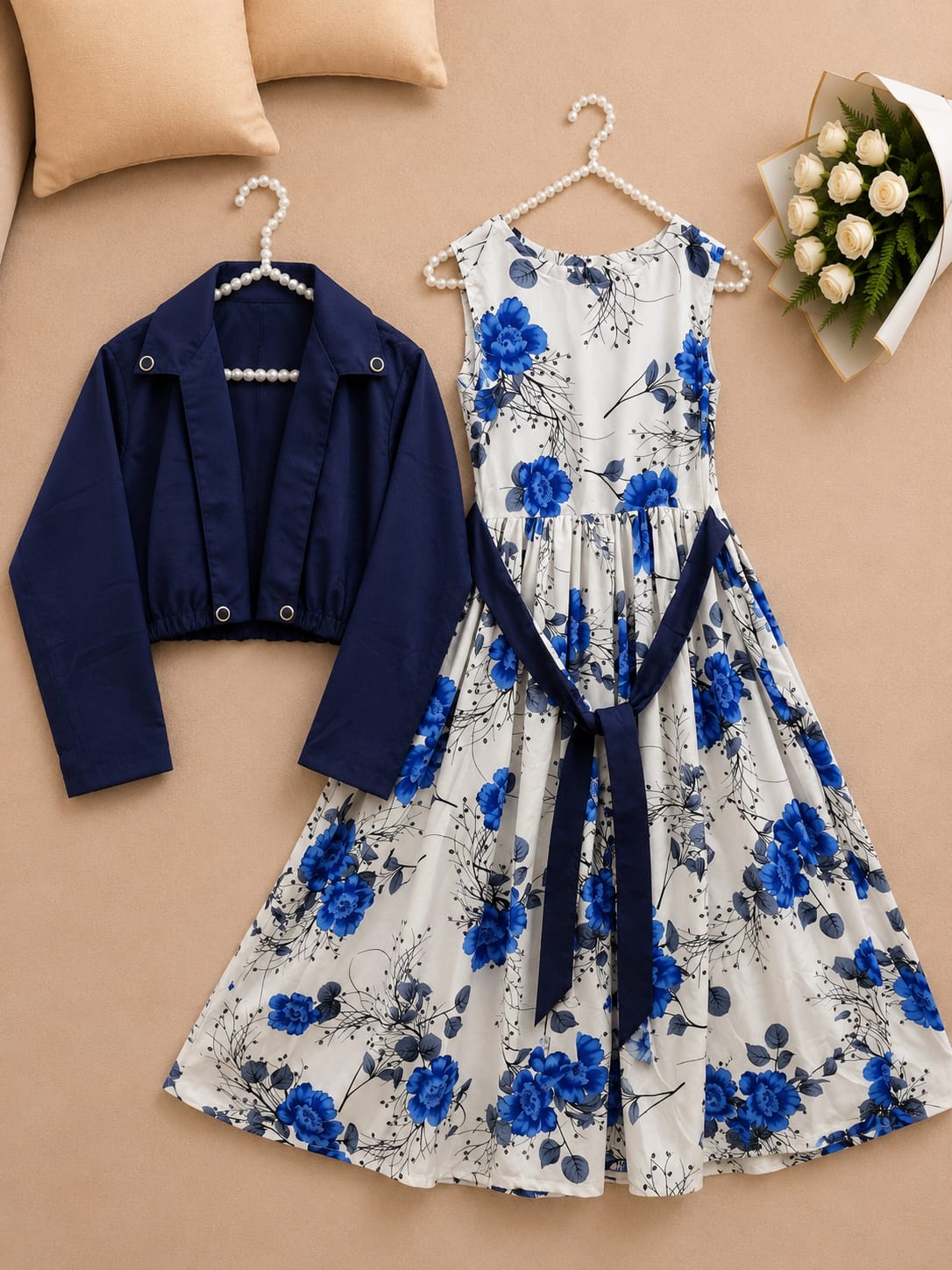 Printed Jacket Dress