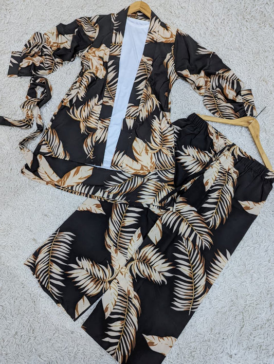 Western Printed Co-ord Set