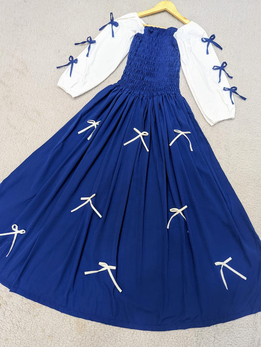 Elegant Bow Maxi
