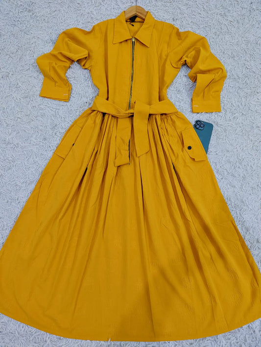 Long Zipper Coat