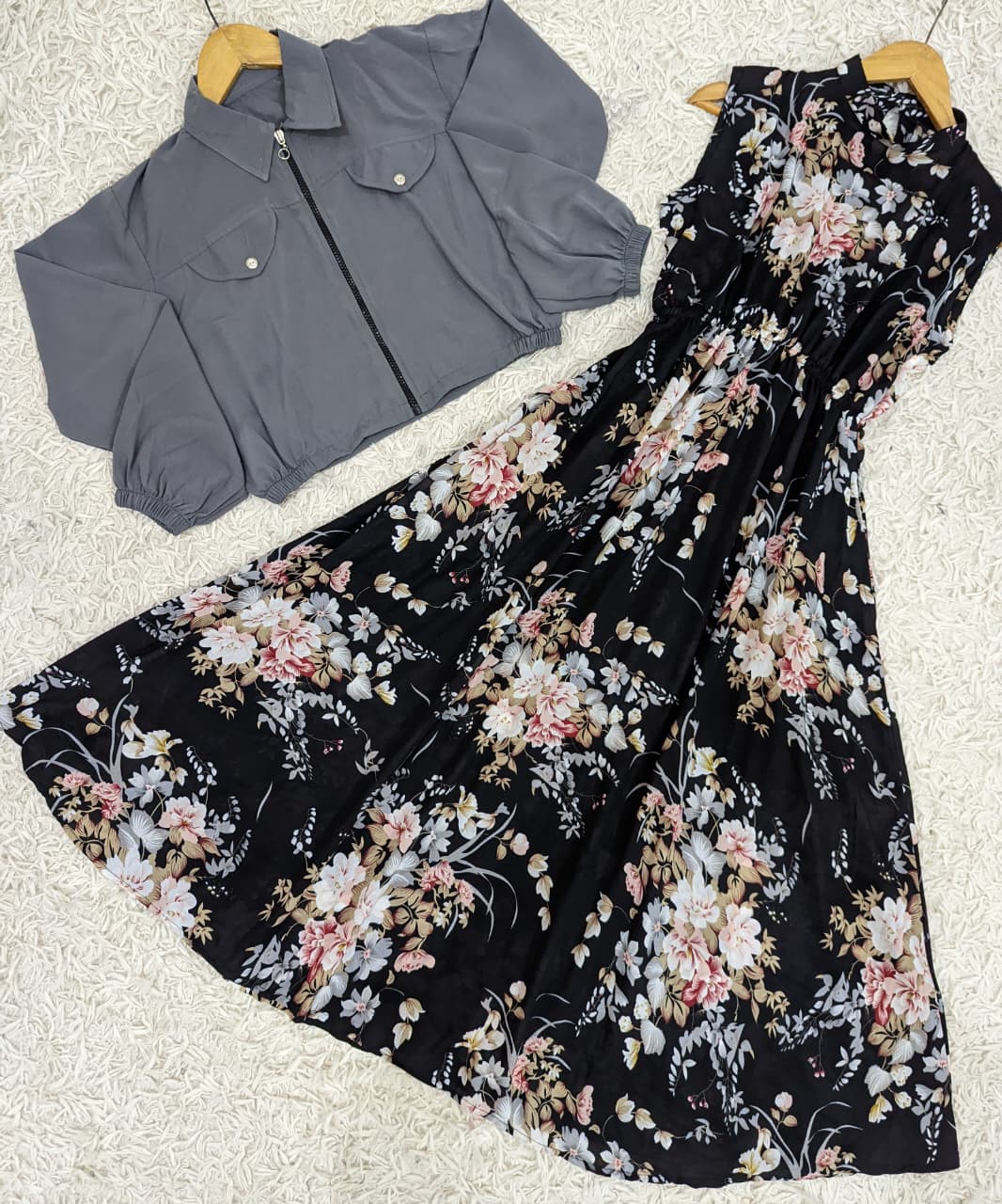 Gray Garden Cinched