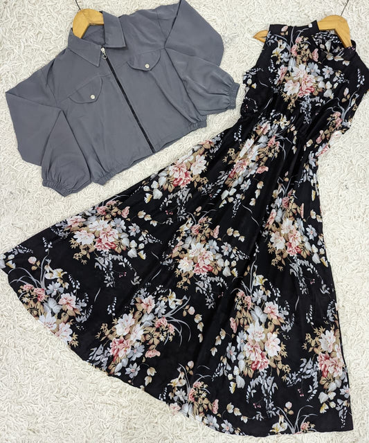 Gray Garden Cinched