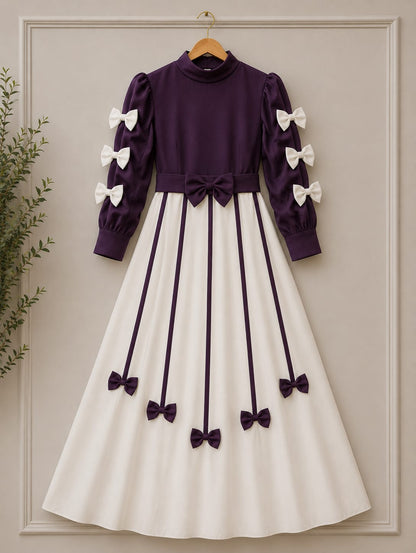 Camellia Bow dress