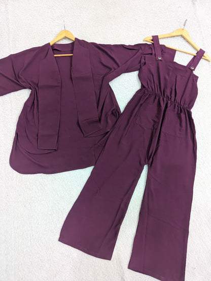 Jumpsuit With Coat
