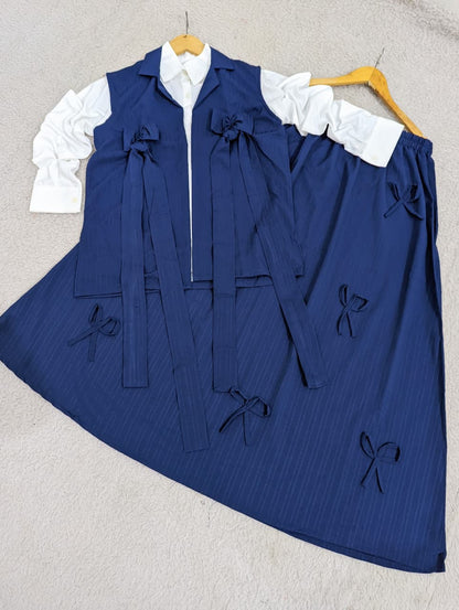 Bow Waist-Coat & Skirt