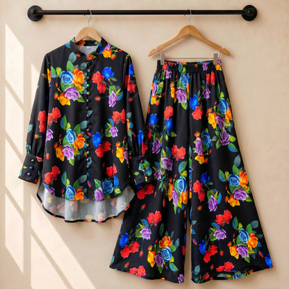 Floral Flapper Button