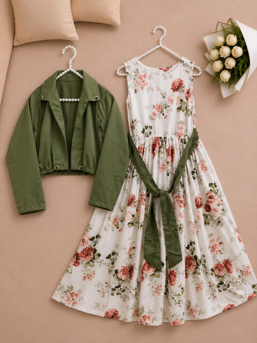 Printed Jacket Dress