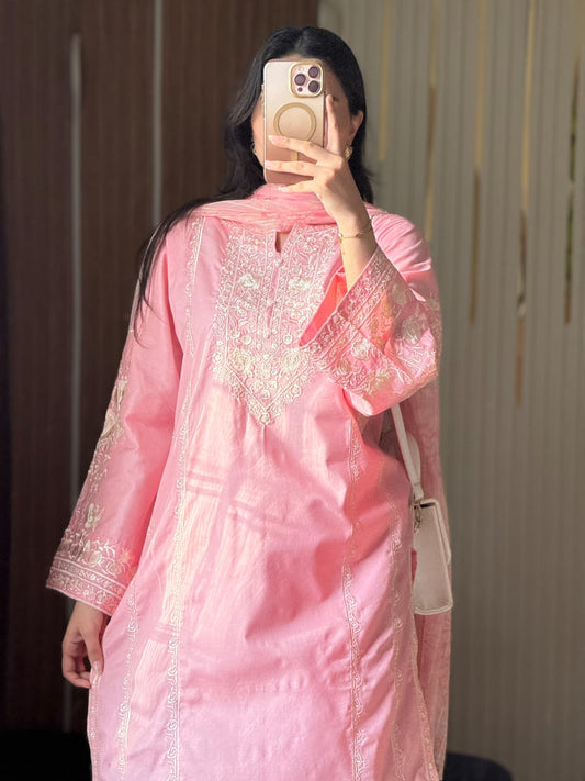 Tulip Embroidered  (3 piece)