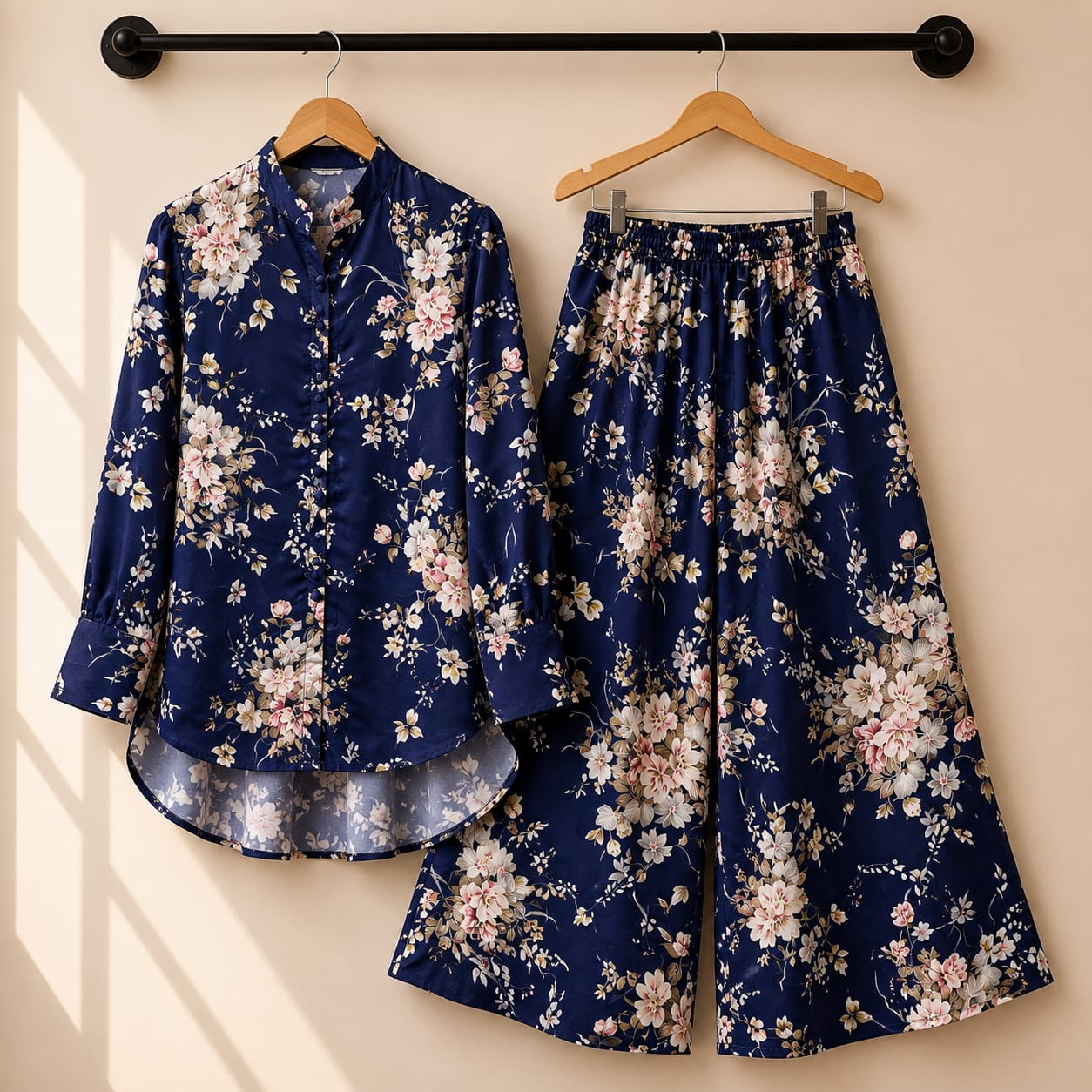 Floral Flapper Button