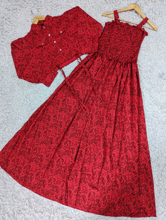 Smoking Jacket Cotton Maxi
