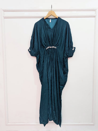 Velvet Embellished Kaftan