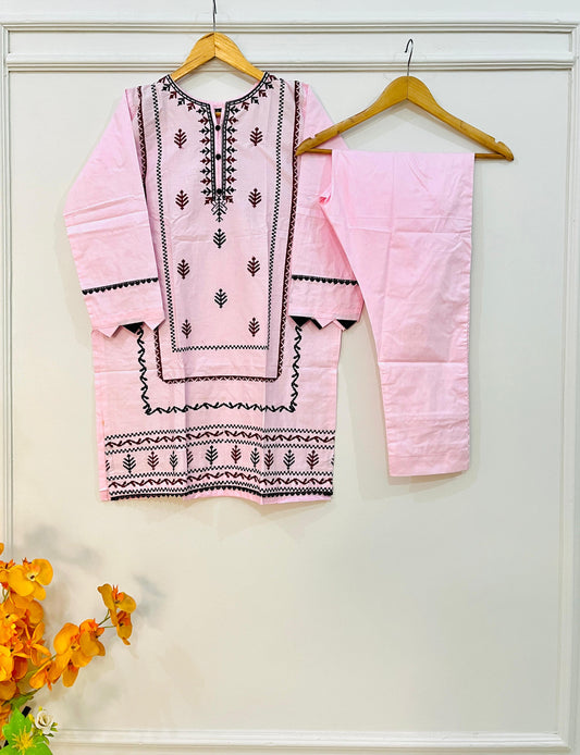 COTTON EMBROIDERY 2PCS