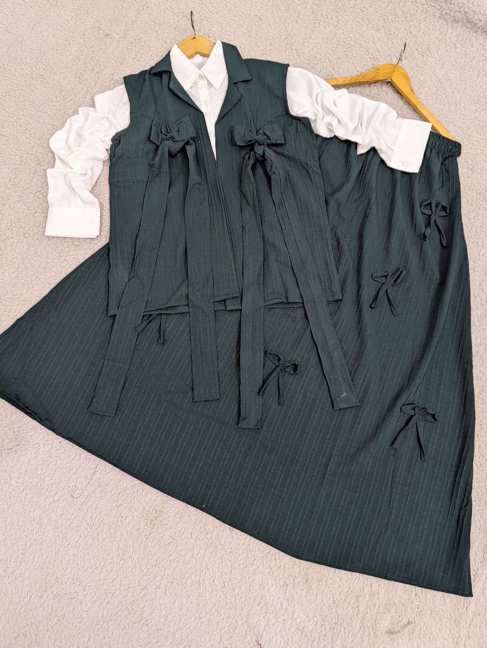 Bow Waist-Coat & Skirt