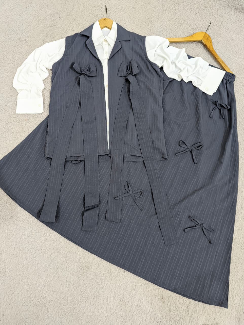 Bow Waist-Coat & Skirt