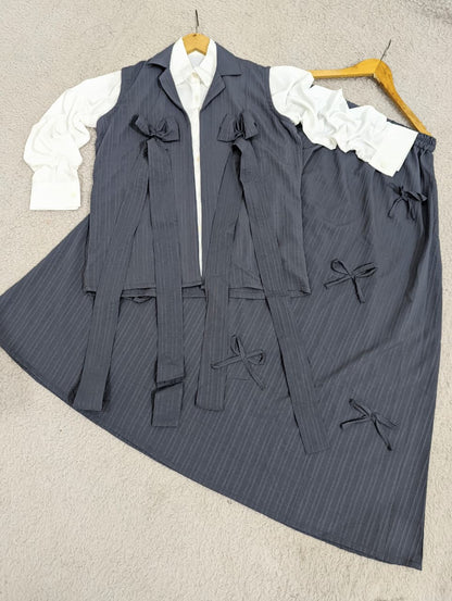 Bow Waist-Coat & Skirt