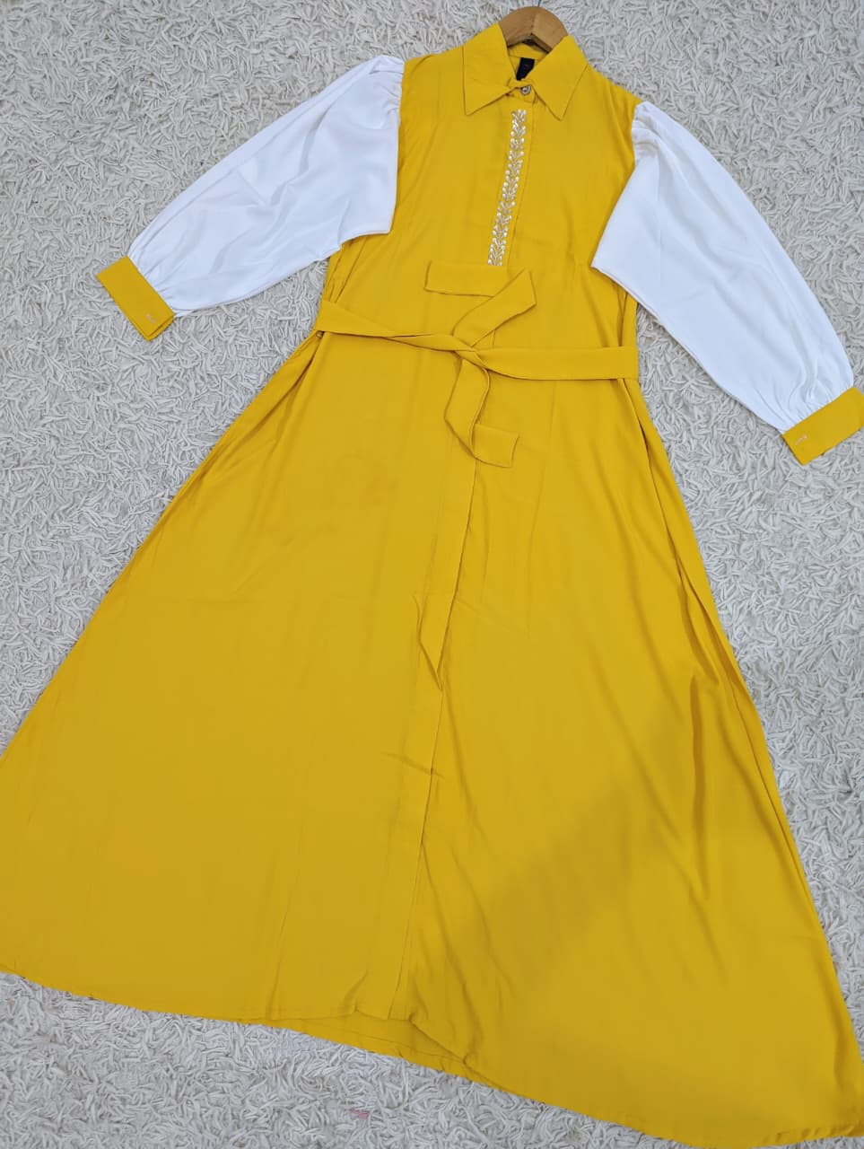 Hand Embellished Maxi