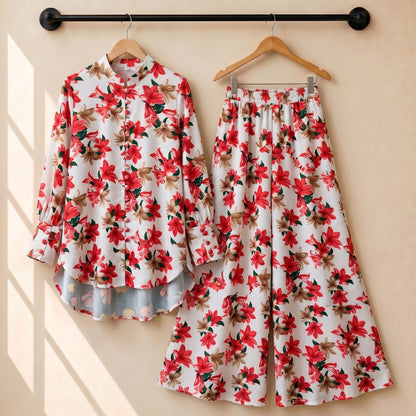 Floral Flapper Button