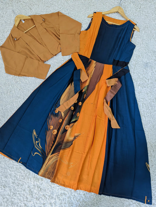 Digital Print Maxi & Coat