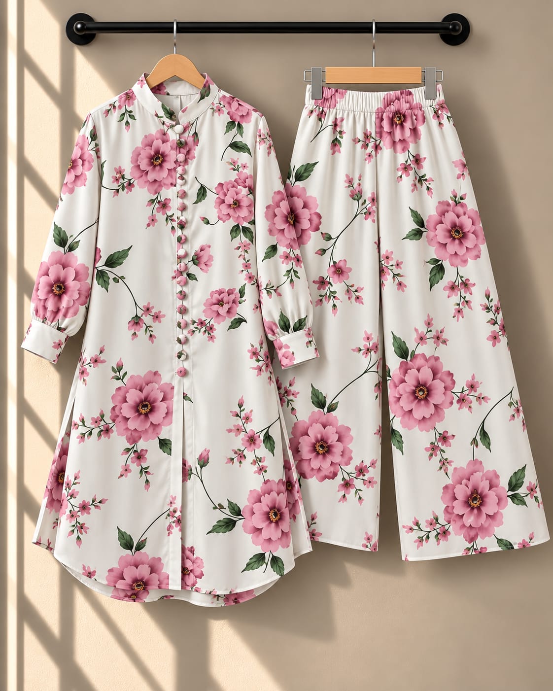 Long Floral 2 piece