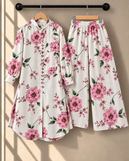 Long Floral 2 piece