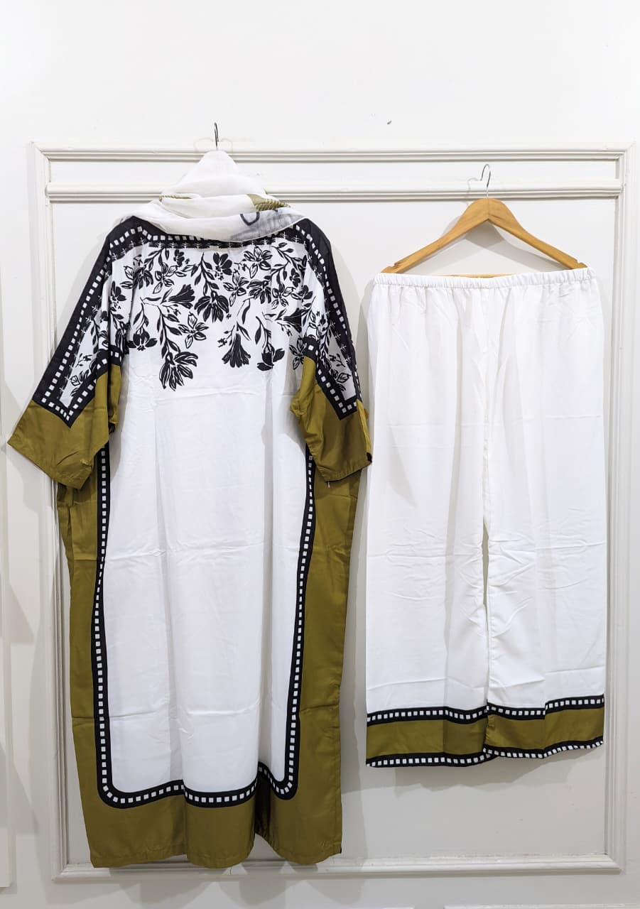 Long Tunic Kaftan Dress