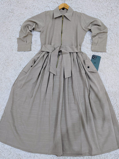 Long Zipper Coat