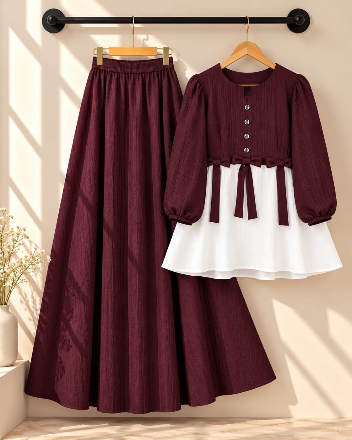 Three Bow Cord Set