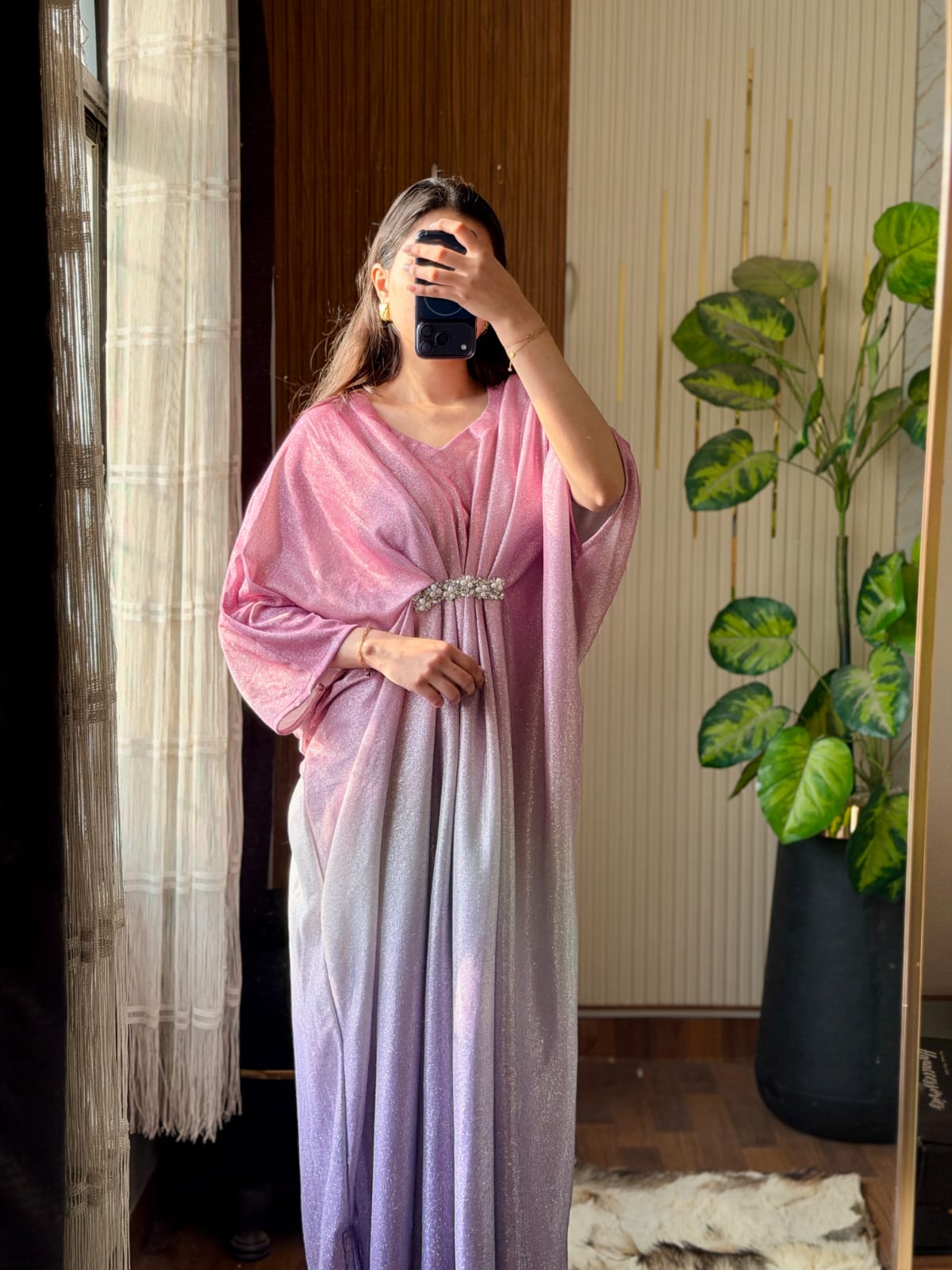 Elegant Moonlight Kaftan