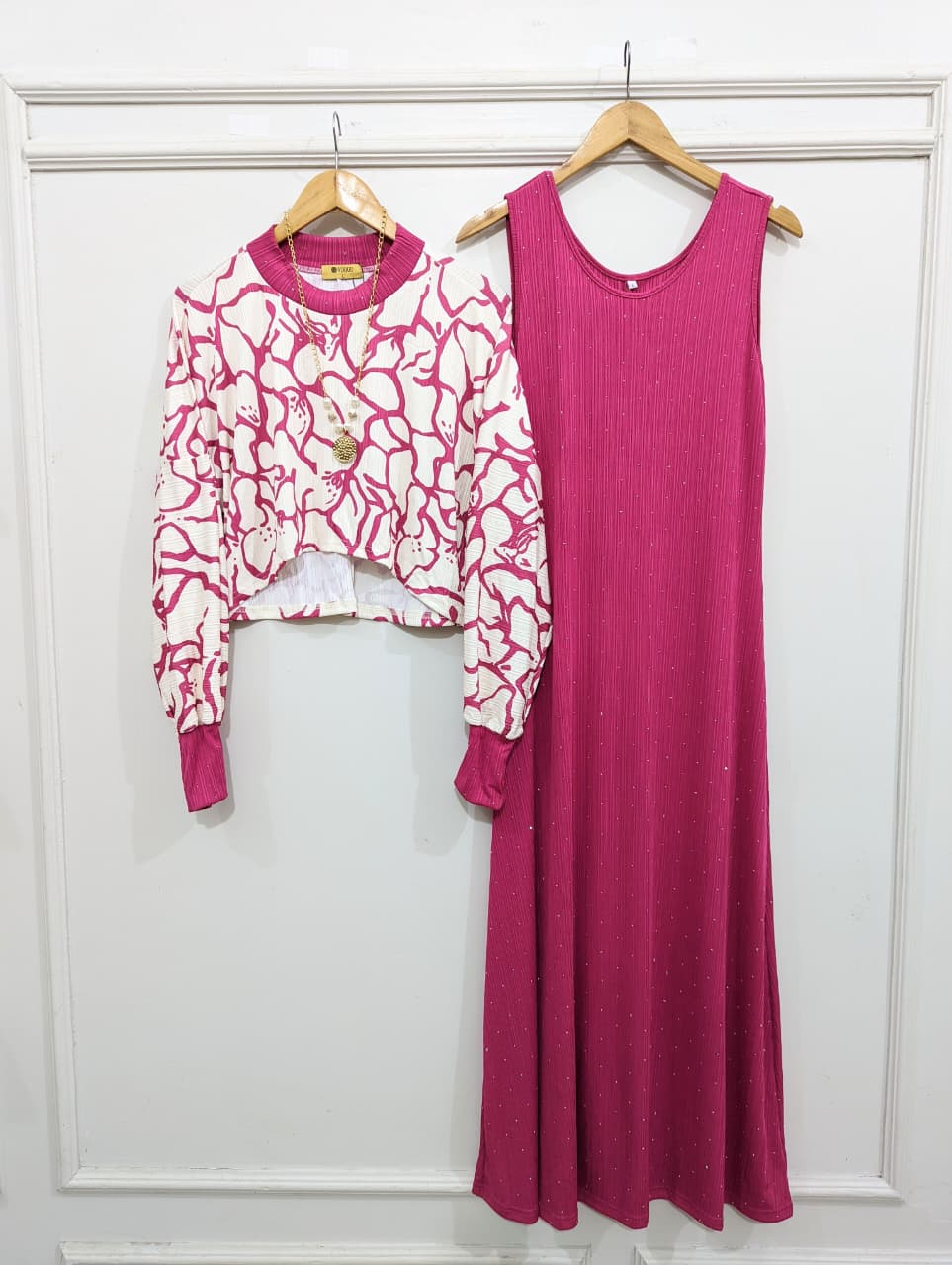 Embellished Maxi & Top