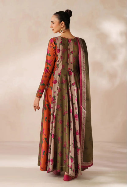 Floral Anarkali (3 piece)