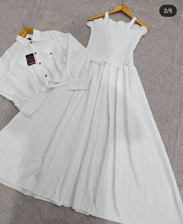 Smoking Jacket long Maxi