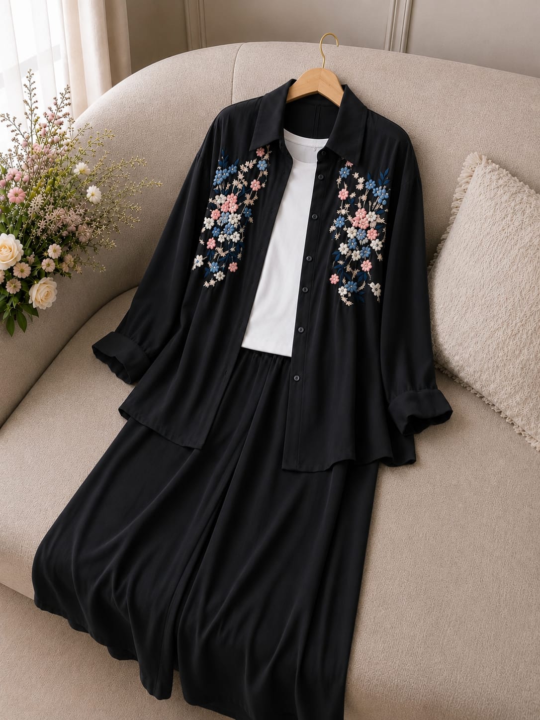 Embroidery Cordset