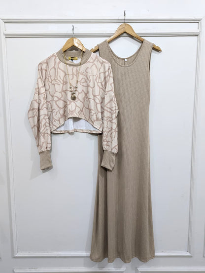 Embellished Maxi & Top