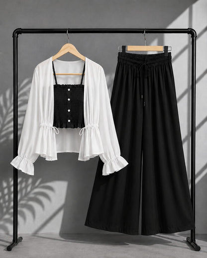 Smocked Top  Co-Ord Set