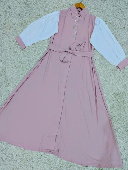 Hand Embellished Maxi