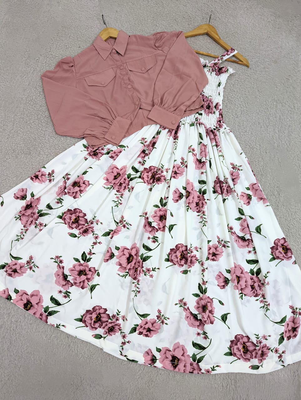 Elastic Flora (Coat Maxi)