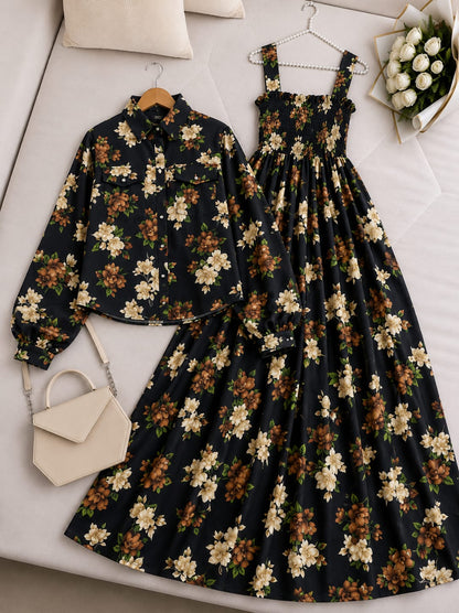 Luxe Smoking Maxi