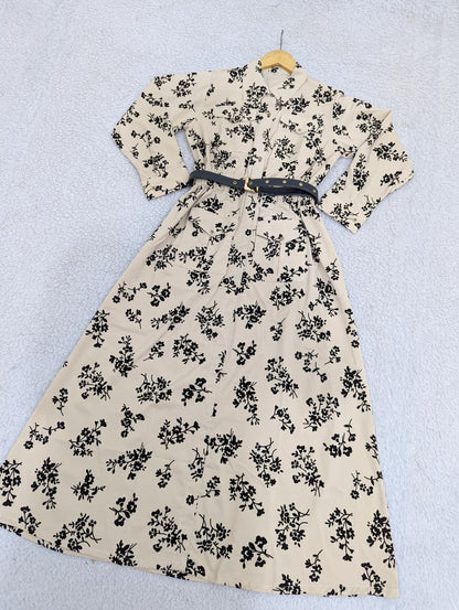Western Printed Dress