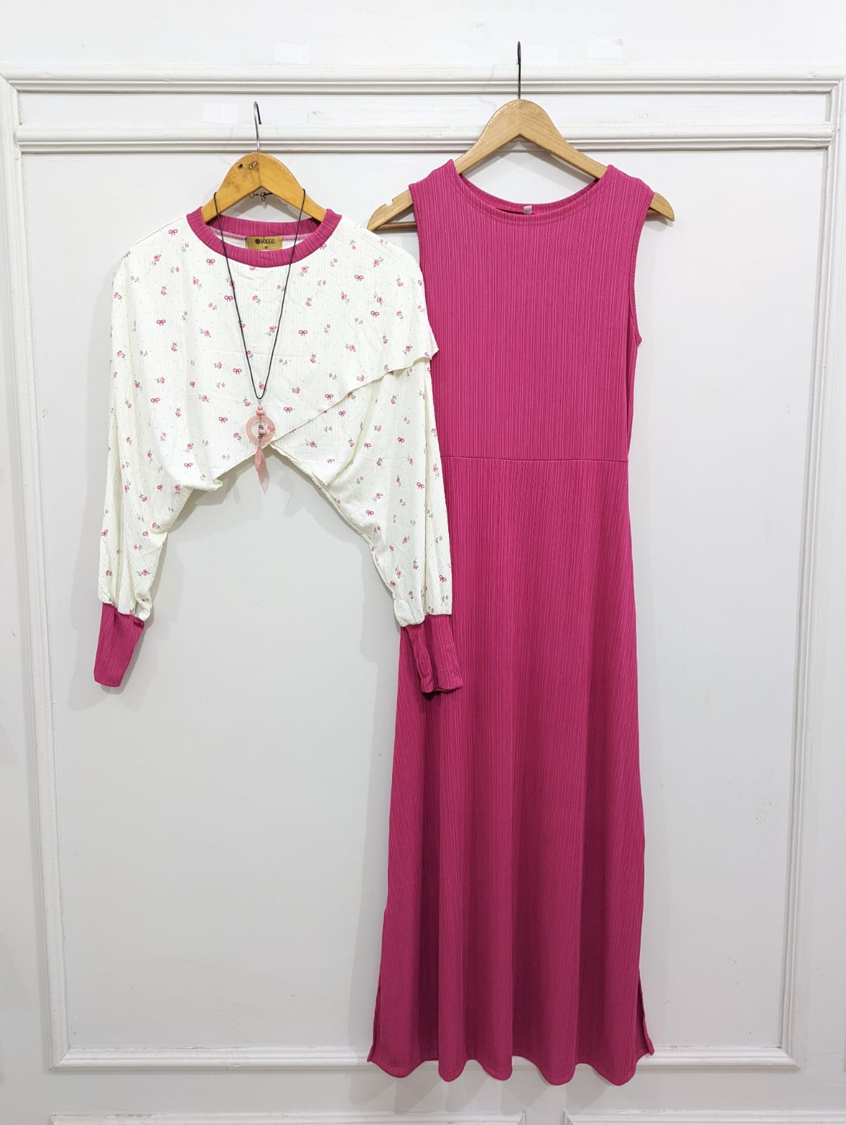 Layered pendent Top & Maxi