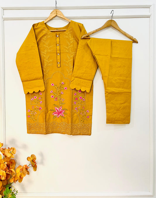 COTTON EMBROIDERY 2PCS